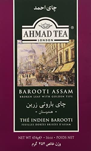 Ahmad Tea - Barooti Assam - Broken Leaf White Golden Tips (454g) - Limolin Grocery