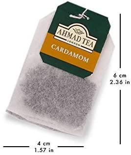 Ahmad Tea - Cardamom Tea (100 Tea Bags) - Limolin Grocery