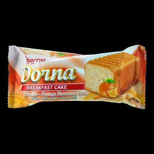 Dorna - Breakfast Cake - Vanilla - Orange Flavoured Cake (120g)