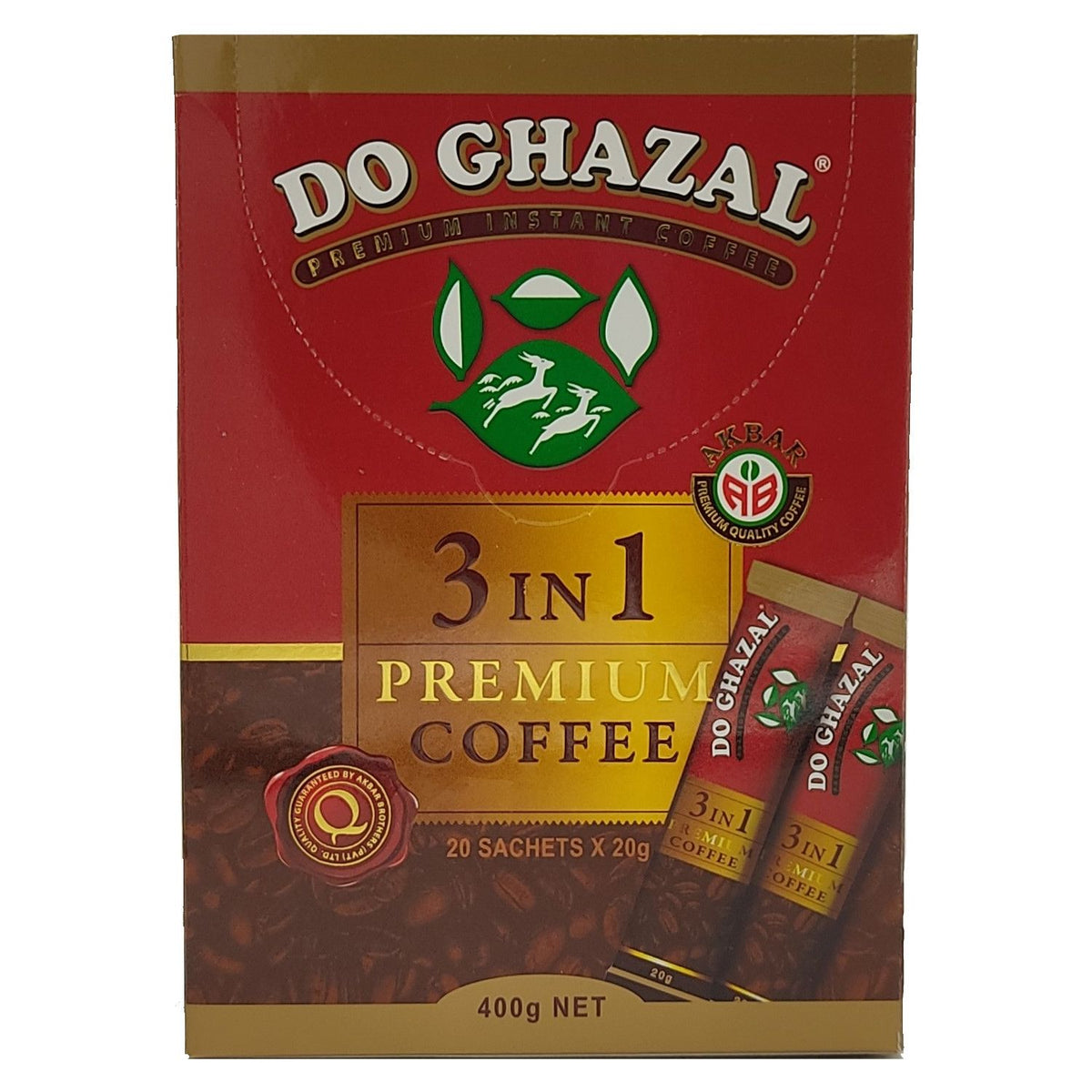 Do Ghazal - 3 in 1 Premium Instant Coffee (20packs) — Baran Market