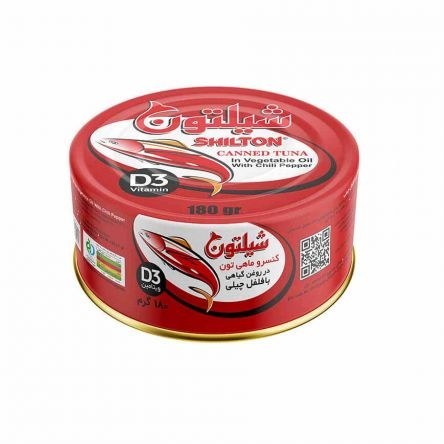 Shilton -  Canned Tuna with Chili Pepper in Vegetable Oil (180g)