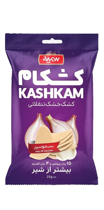 Somayeh - Kashkam - Dried Curd Snack Flavored with Shallot (25G)