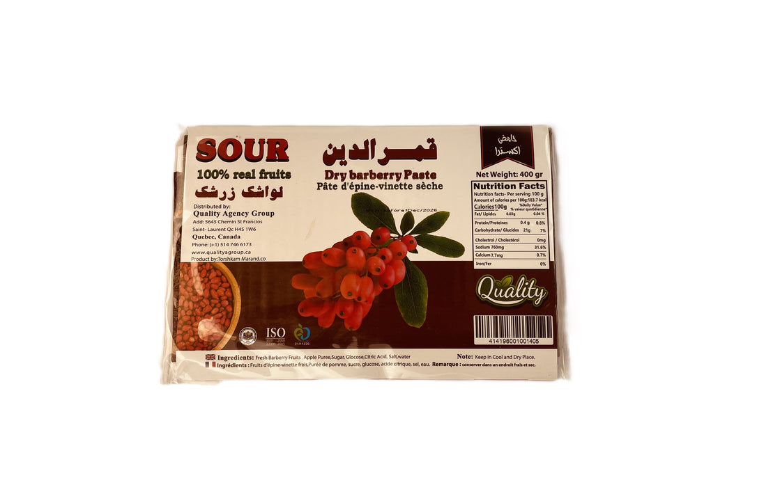 Qamar El Din - Lavashak - Barberry (400g)