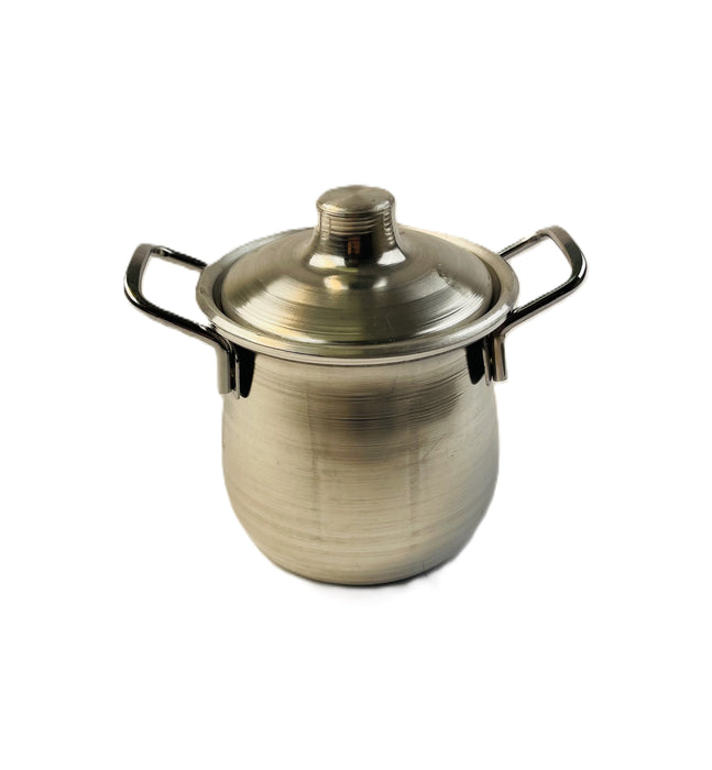 Golshad - Traditional Aluminum Dizi Pot  - Dizi Ruhi (Small - 1 Person)