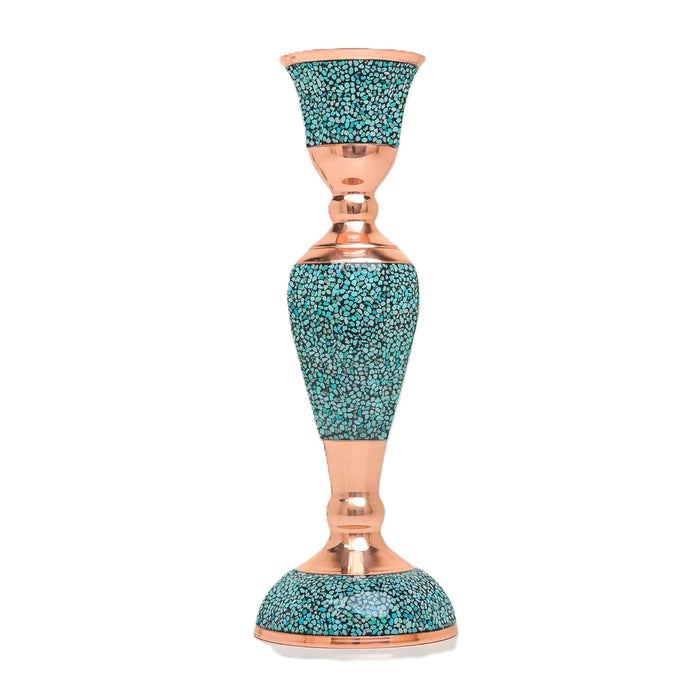 Craft - Turquoise Inlaying Candlestick