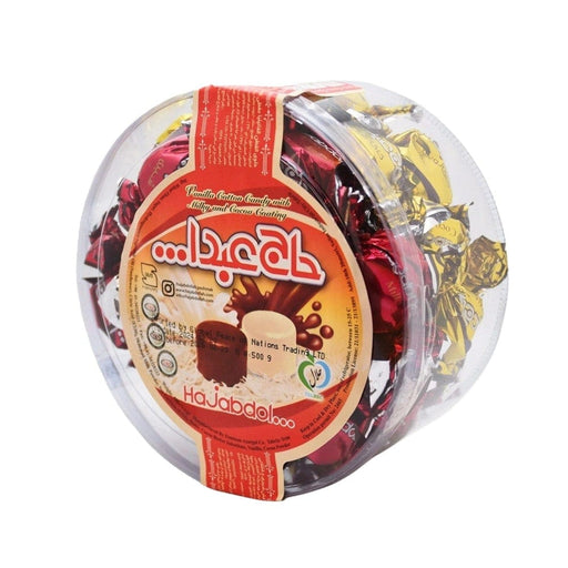 Hajabdollah - Vanilla Cotton Candy with Milky and Cocoa Coating (500G)