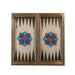 Craft - Handmade Backgammon and Chess  Board Set - Khatam Kari - NO 6
