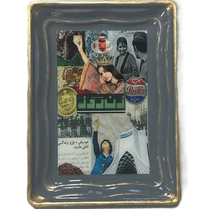 Craft - Serving Plate -  Zan e Rooz