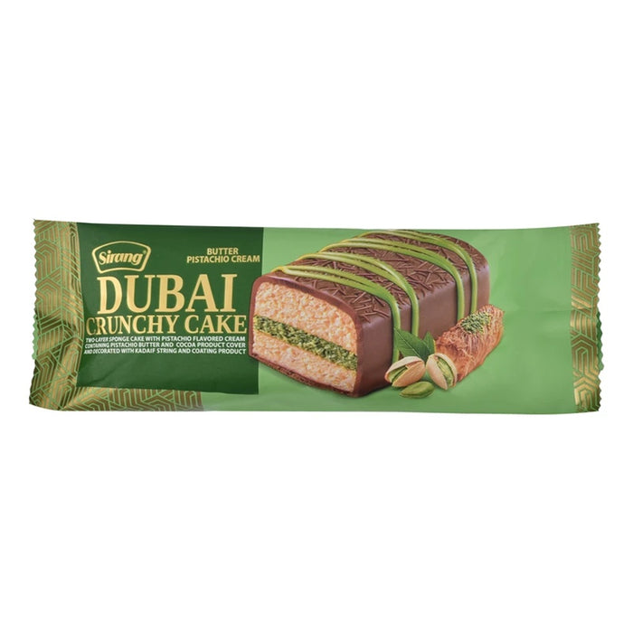 Sirang - Dubai Pistachio Crunchy Cake with Chocolate Coating (50gr)
