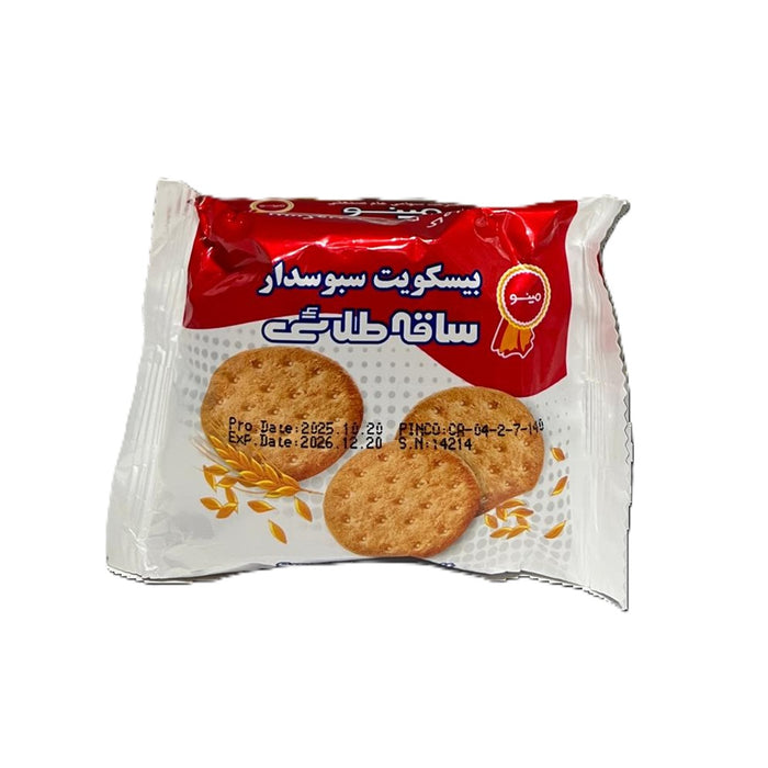 Minoo - Digestive Biscuit - Saghe Talaee 3pcs (37.5gr)