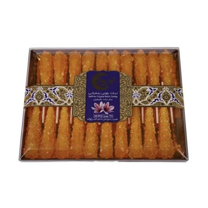 Ituna - Saffron Rock Candy - Crystal Box (20 Sticks)