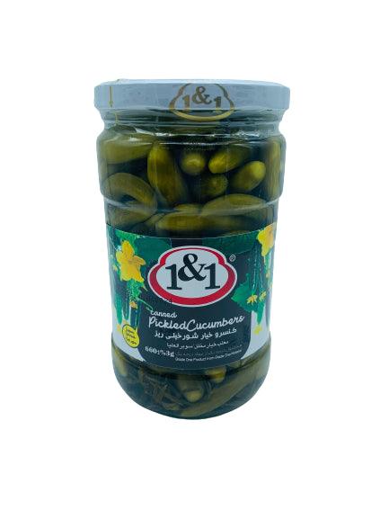 1&1 - Super Baby Cucumber pickles (660g) - Limolin Grocery