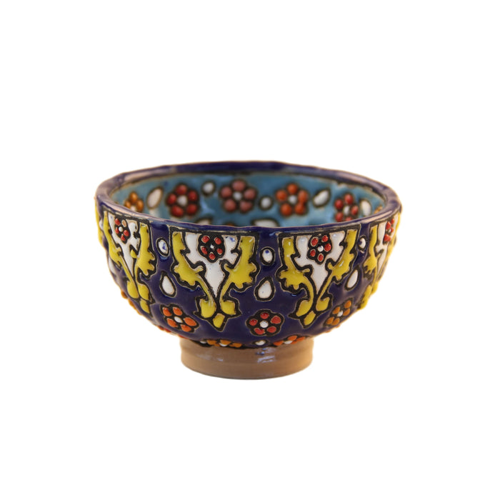 Craft - Minakari Hand made pottery Bowl 9.4 cm