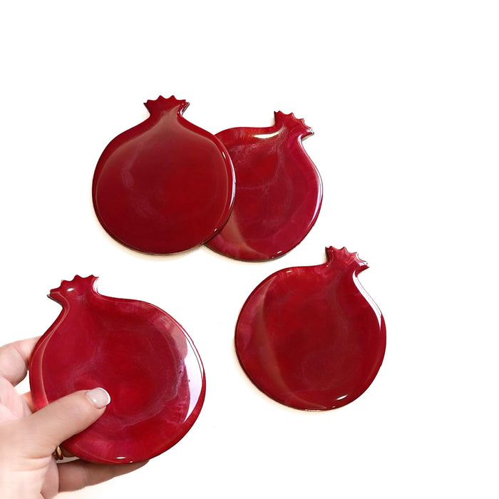 Craft - Handmade Coasters Pomegranate - Anaar