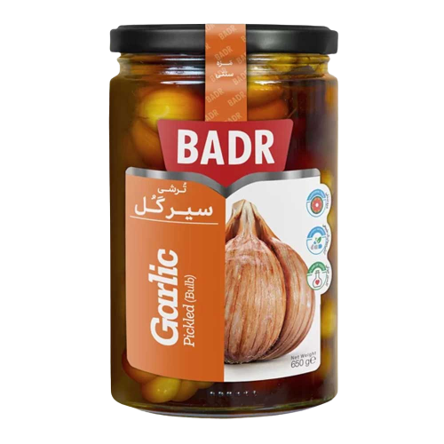 Badr - Pickled Garlic - Brown (650g)