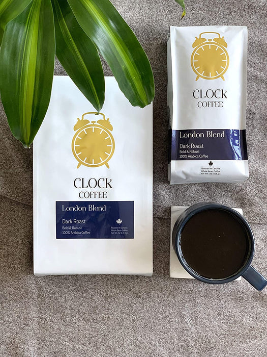Clock Coffee - London Blend Whole Bean (1Lb)