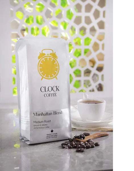 Clock Coffee - Manhattan Blend Whole Bean (1Lb)