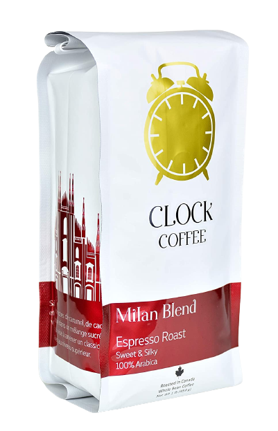 Clock Coffee - Milan Blend Whole Bean (1Lb)