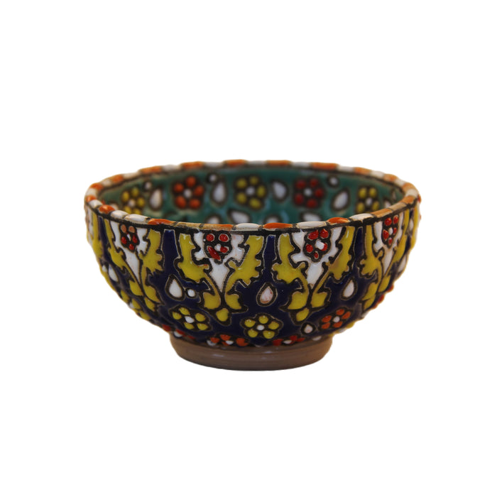 Craft - Minakari Hand made pottery Bowl (6pcs)- 10cm