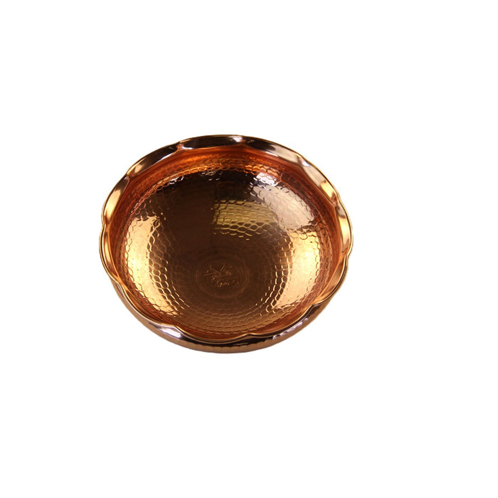Craft - Copper Hand made Serving Bowl - Medium Size 3
