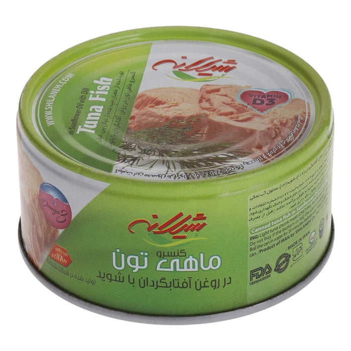 Shilaneh - Tuna in Sunflower Oil with Dill (180g)