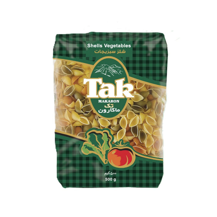 Tak Makaron - Shells Vegetables (500g)