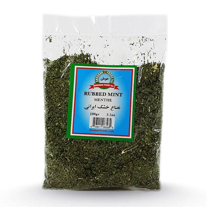 Khooban - Dried Rubbed Mint (100g) - Limolin Grocery
