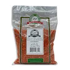 Khooban - Red Lentils Whole (750g) - Limolin Grocery