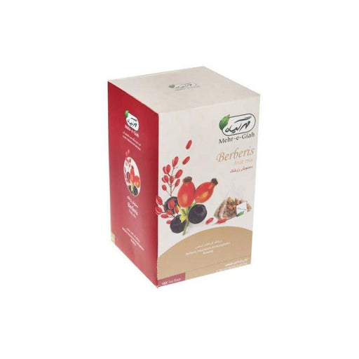 Mehr e Giah - Herbal Tea Bags Barberries Fruit Mix (18 Tea Bags) - Limolin Grocery