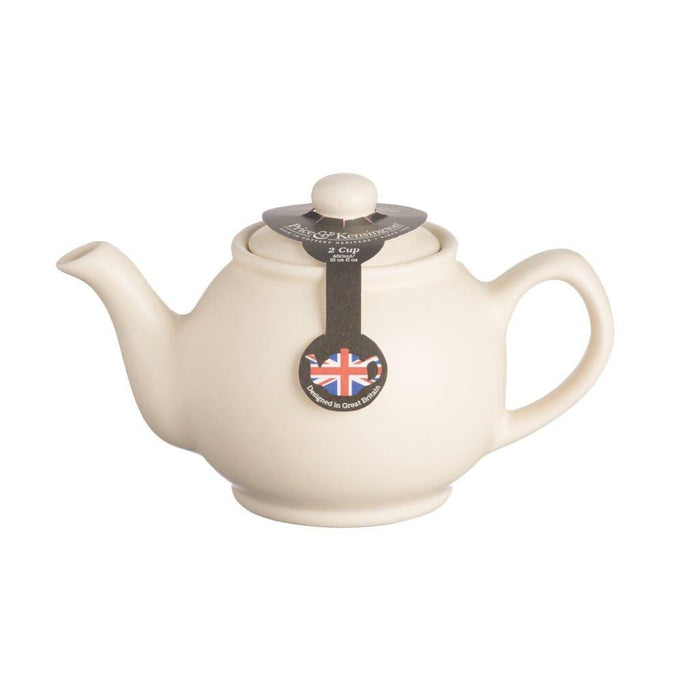 Price & Kensington - MATTE Teapot 2cup Cream 450ml/15oz