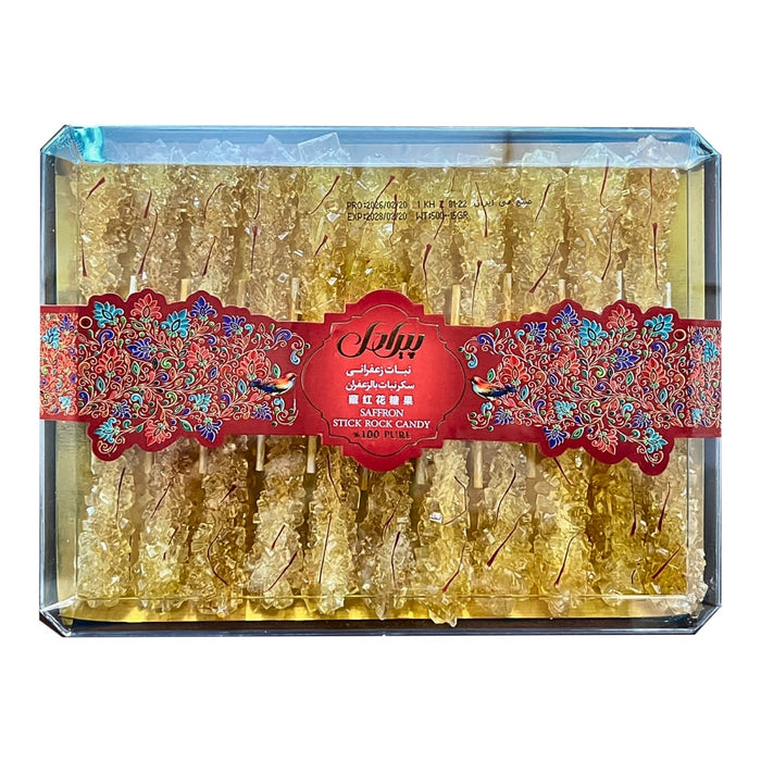 Piradel - Saffron Rock Candy (22 Sticks)