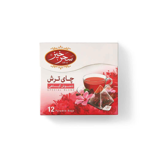 Saharkhiz - Hibiscus Herbal Tea (12 Pyramid Bags) - Limolin Grocery