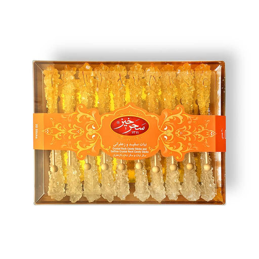 Saharkhiz - Mix Rock Candy - Crystal Box (20 Sticks) - Limolin Grocery