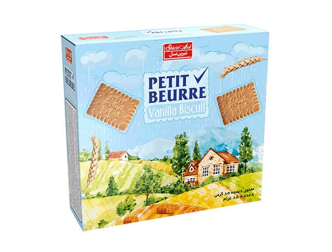 Shirin Asal - Petit Beurre Vanilla Biscuit (8x85g) - Limolin Grocery