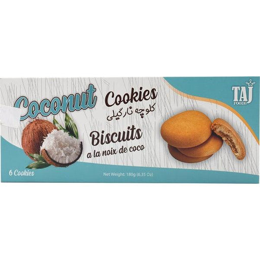 TAJ - Coconut Cookies (180g) - Limolin Grocery