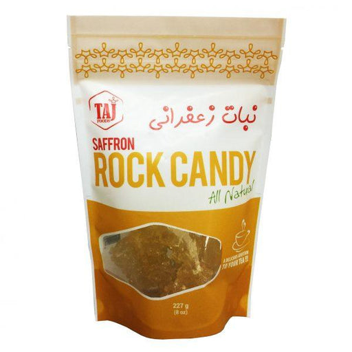 TAJ - Saffron Rock Candy (227g) - Limolin Grocery